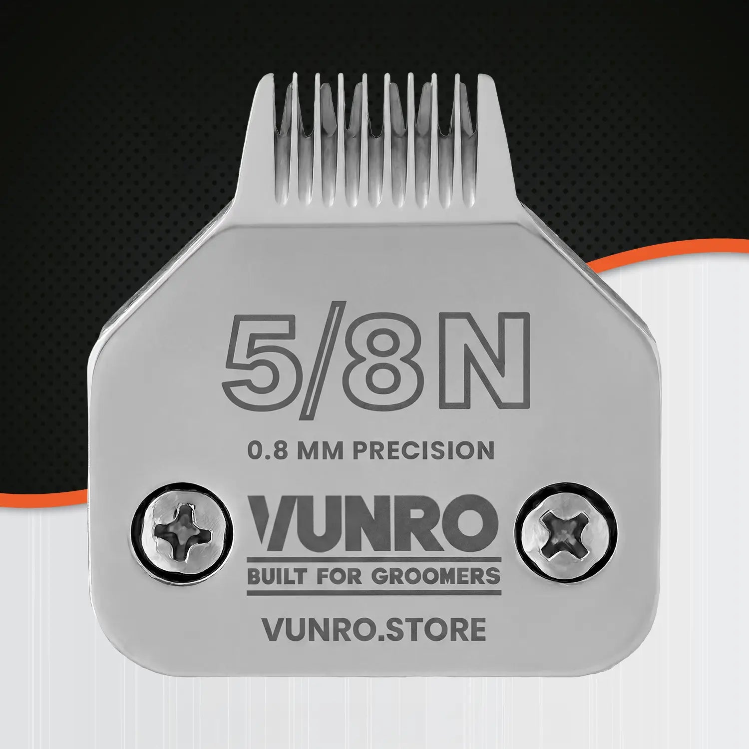 5/8N Dog Clipper Blade (0.8 mm) by VUNRO