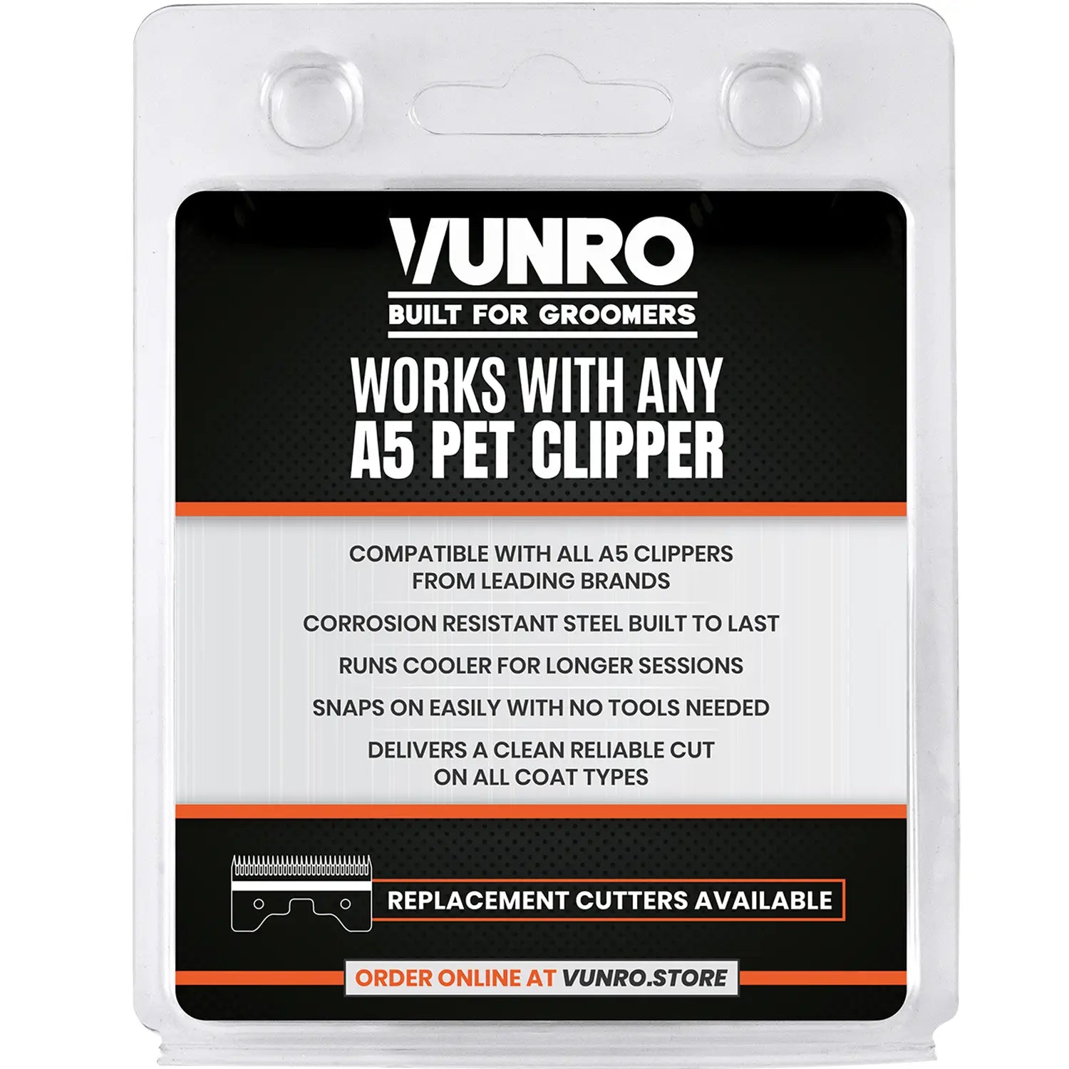 #7 Ceramic Skip Tooth Dog Clipper Blade (3.2mm) by VUNRO